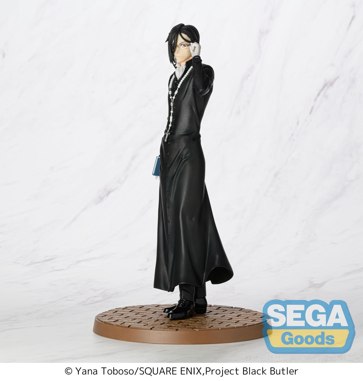 Sega Black Butler Boarding School Arc Sebastian Michaelis PVC-beeldje, 22 cm