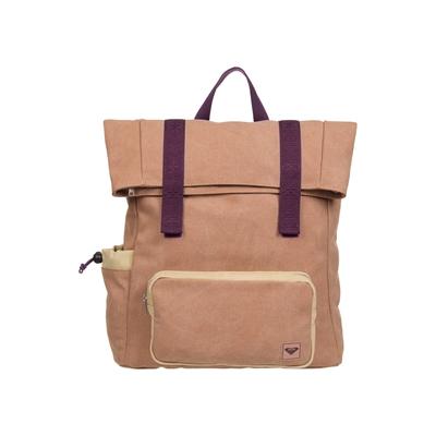 Tagesrucksack ROXY "So Far Away 15L", Damen, braun (cafe au lait), Baumwolle, Rucksäcke