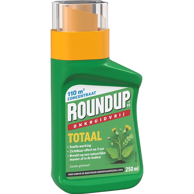 Roundup Totaal Onkruidvrij Concentraat Spray 250 ml