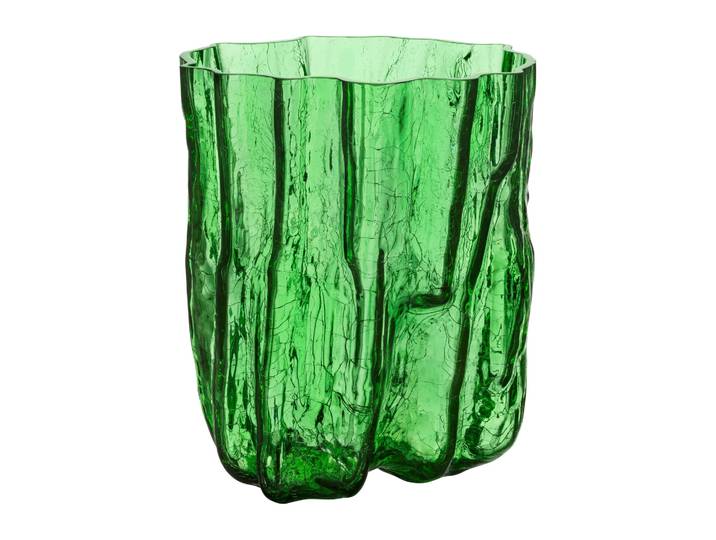 Kosta Boda Vase Crackle 27 cm Vert