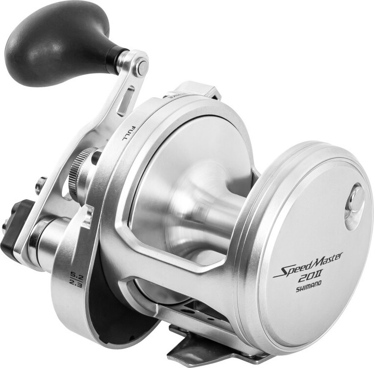 SHIMANO Speedmaster Leverdrag II, 20II, Rechtshand, Multi Angelrolle, Schiebebremse, SPM20II