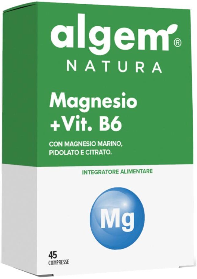 ALGEM NATURA Srl Algem Natura Magnesio +Vit B6, 45 Compresse