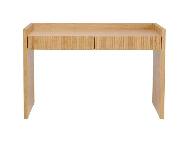 Bureau 2 tiroirs en chêne