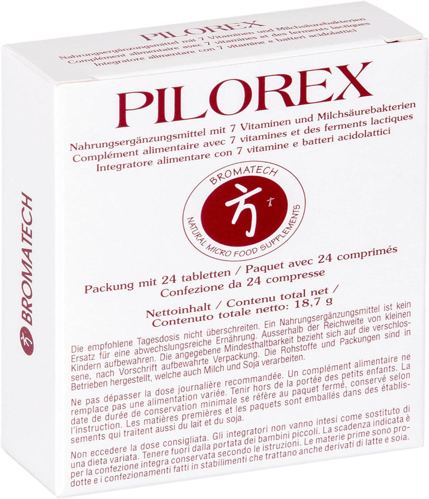 BROMATECH Pilorex 24 Compresse 