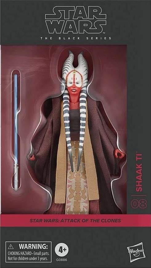 Hasbro Star Wars Black Series Shaak Ti (Ep. II) Figuur 15 cm