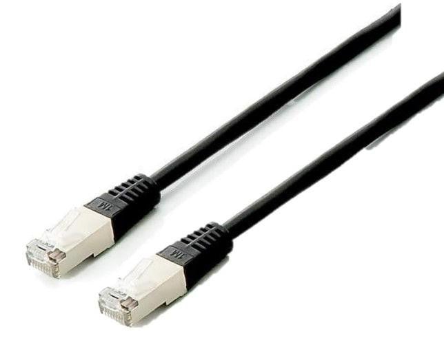 Equip Netwerkkabel Cat6A/10G S/FTP PIMF LSOH - 10 meter - Zwart