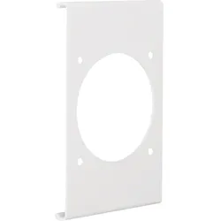 Hager R86839016 Blende CEE-Steckdose 70er Befestigungsspur PVC zu FB Oberteil 150mm verkehrsweiß