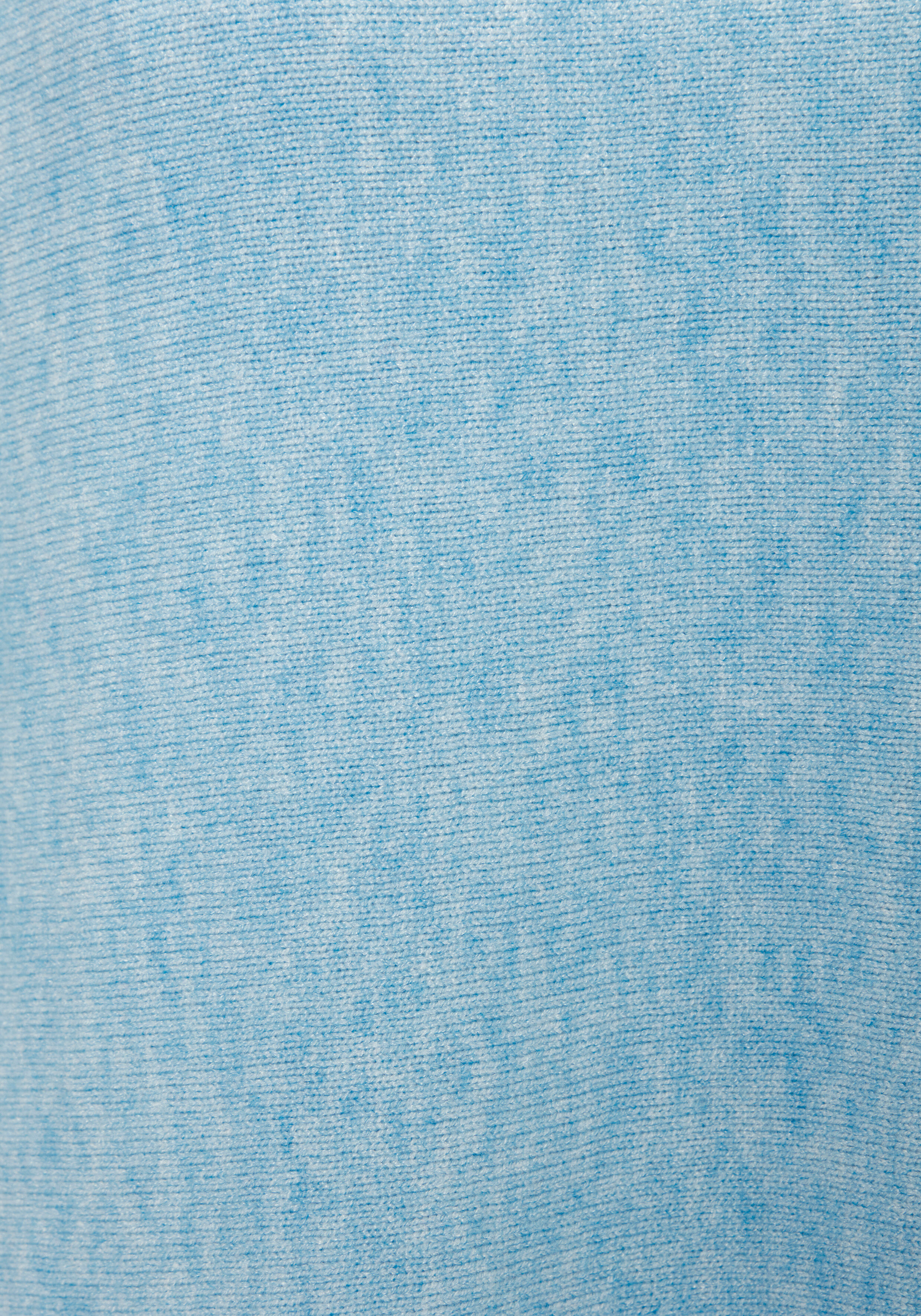 Kurzarmpullover VIVANCE, Damen, Gr. 32/34, blau (hellblau meliert), Strick, Obermaterial: 52% Viskose, 25% Polyester, 23% Polyamid, meliert, figurumspielend hüftlang, V-Ausschnitt, Rollsaum, Pullover, in lockerer Passform, Basicpullover, casual