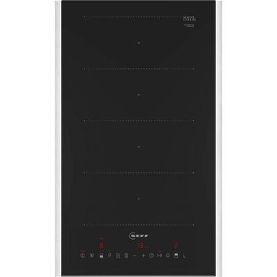 NEFF Flex-Induktions-Kochfeld "T63TDX1L0", grau (silberfarben), B:31,9cm H:5,1cm T:52,7cm, Kochfelder, Direkte Touch Control-Bedienung & cleveres Power Move