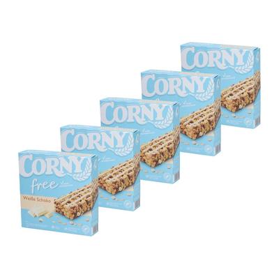 Corny free Weiße Schoko x5 5x6 St Riegel