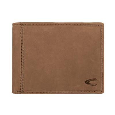 Geldbörse CAMEL ACTIVE "Vietnam", Herren, braun, Leder, Antik-Look, Kleinlederwaren, aus robustem Hunter-Leder und doppelten Ziernähten mit RFID Schutz