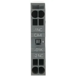 ABB CA4-01K Hilfskontaktblock, 1-polig, 1Ö, frontseitige Montage, Push-In Anschlussklemmen 1SBN010160R1001