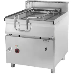 Groju Elektro Kippbratpfanne Bratpfanne Kipppfanne 15,1 kW 800x900x900mm elektrische Kippvorrichtung Edelstahl Boden