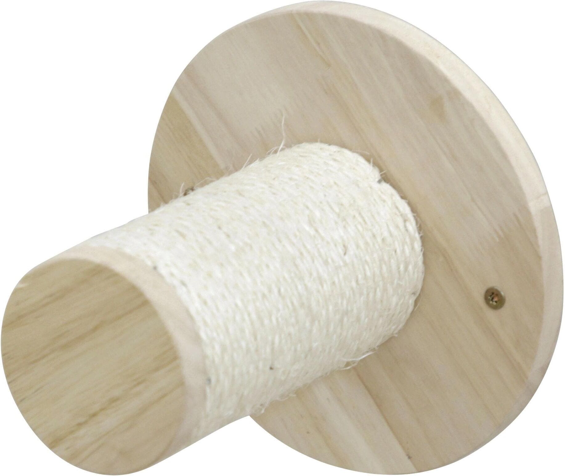 Kratzbaum KERBL "Alps 4-teilig", beige (natur, weiß), H:50cm, Kratzbäume, Kratzbaum natur, weiß B/H/T: 50cm