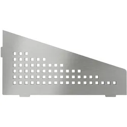 Schlüter Systems SHELF-E-S3 Wand-Ablagesystem Square Edelstahl EB - edelstahl gebürstet Höhe: 154 mm Breite: 295 mm