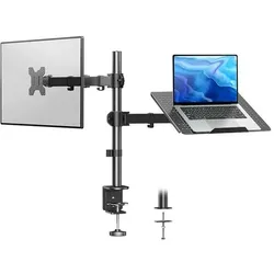 Huanuo HNCM2 monitor mount 13-32" (Tisch, 32", 10 kg), Monitor Halterung, Schwarz