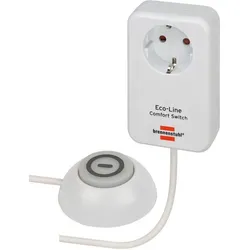 brennenstuhl Steckdose mit Fußschalter Eco-Line Comfort Switch