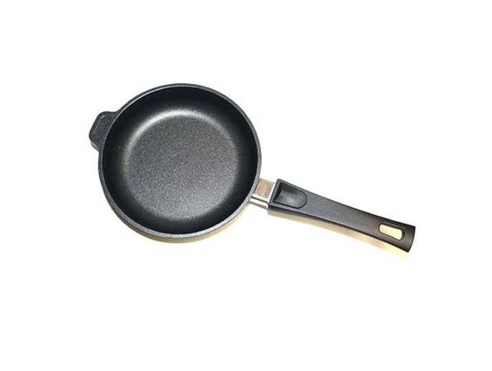 PFANNEN JOSCHI Flachrand Pfannen 20 cm abnehmbarer Stiel für alle Herdarten (inklusiv Induktion) 100% MADE IN GERMANY