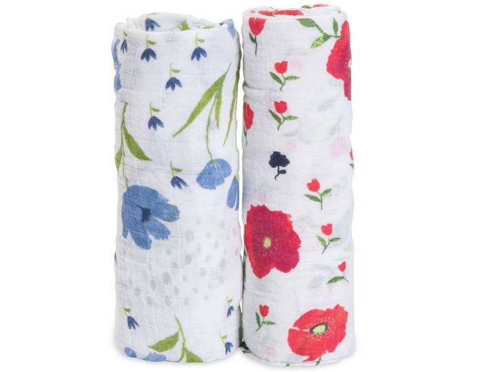 Pucktücher Summer Poppy 2er-Set