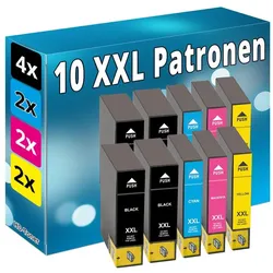 Druckfuxx, Druckerpatrone, XXL TINTE PATRONEN für EPSON BX525WD BX535WD BX625FWD BX630FW BX635FWD BX925FWD