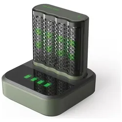 GP Batteries Battery Recharger (5 Stk., AA, AAA), Akku Ladegerät