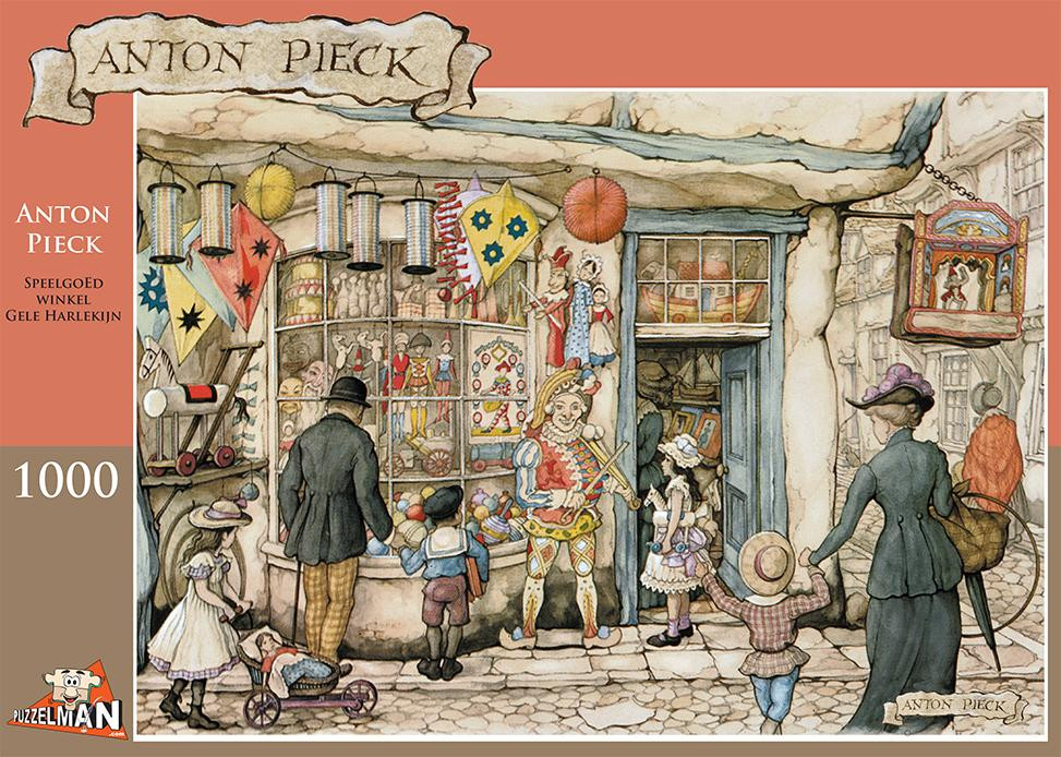 Puzzelman Puzzel De Speelgoedwinkel van Anton Pieck - 1000 stukjes