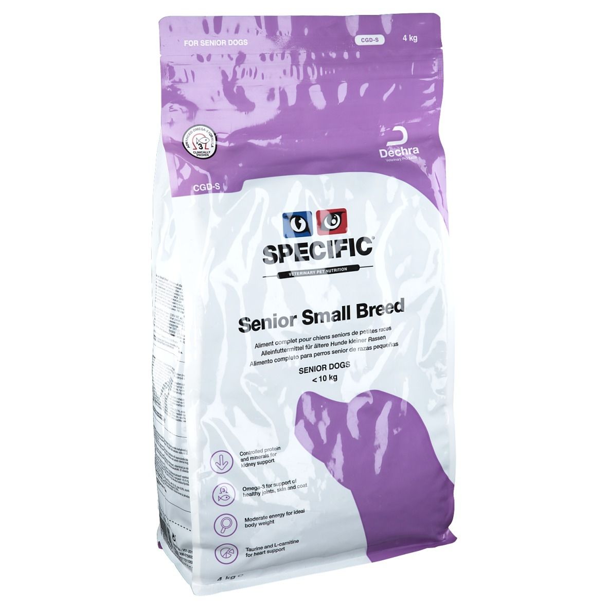 Specific Cgd-S Senior Small Breed 4kg 4 kg Pellets