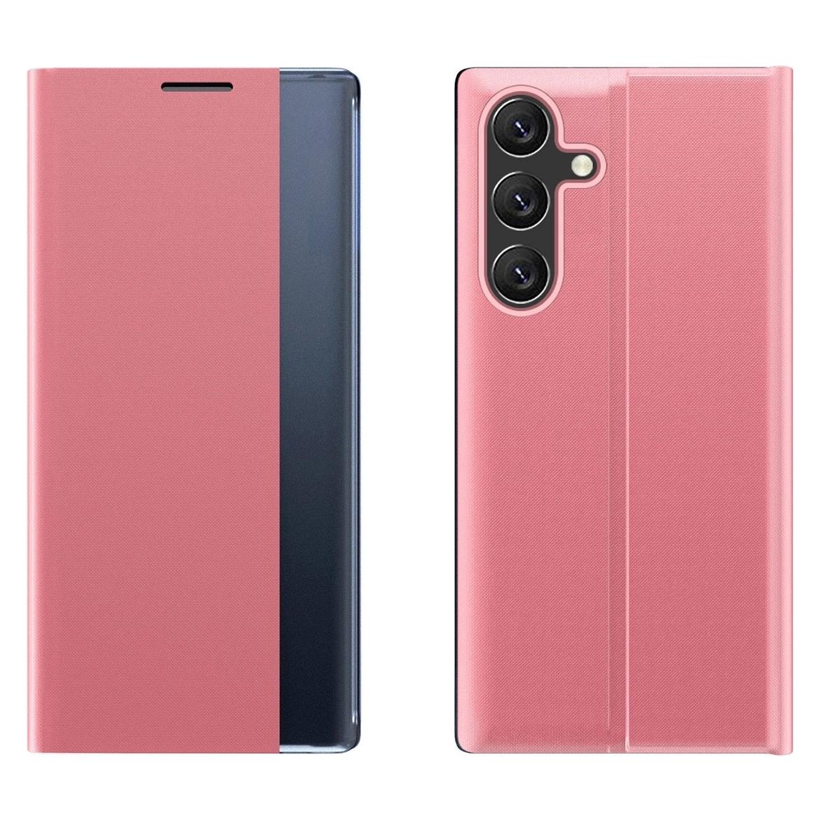 Hurtel Back panel cover New Sleep Case Flip Cover with Stand Function for Samsung Galaxy A36 - Pink (Samsung Galaxy A36) (NEW SLEEP CASE SAMSUNG GALAXY A36 PINK)