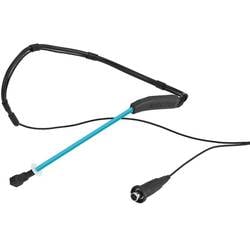 Headset Sprach-Mikrofon Monacor HSE-200WP/BL Übertragungsart (Details):Kabelgebunden