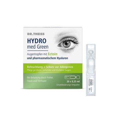 Dr.theiss Hydro med Green Augentro.Einzeldos.Amp. 20x0,35 ml Augentropfen