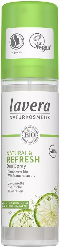 Lavera - Deo Spray NATURAL & REFRESH, 75 ml
