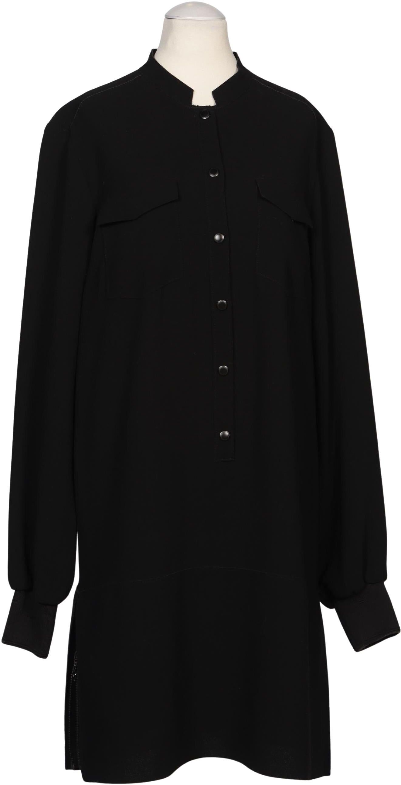 Costume National Damen Kleid, Schwarz, Gr. EU 40 (IT 46), Synthetik - Second Hand