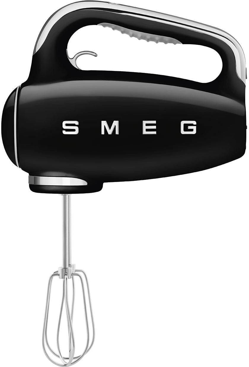 SMEG Handmixer "50's HMF01BLEU", schwarz, B:22cm H:37,8cm T:22,1cm, Mixer, Handmixer schwarz Einheitsgröße