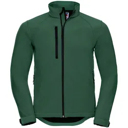 Russell Mens Softshell Jacket, bottle green, 4XL