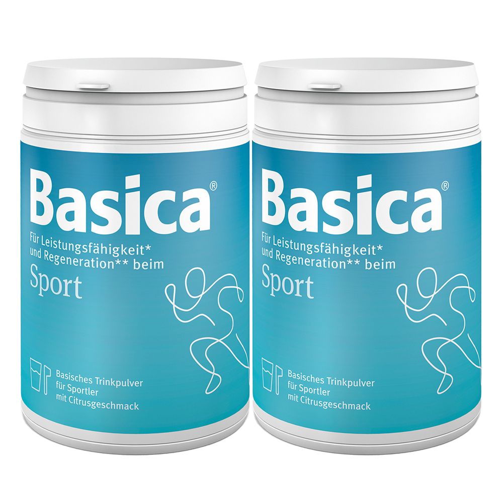 Basica Sport Pulver Doppelpack 2x660 g