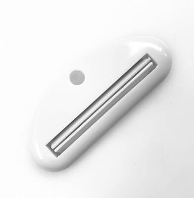 USA Free Shipping Shop Toothpaste Tube Squeezer Dispenser Roller For Easy Tube Emptying Bathroom Organizer white