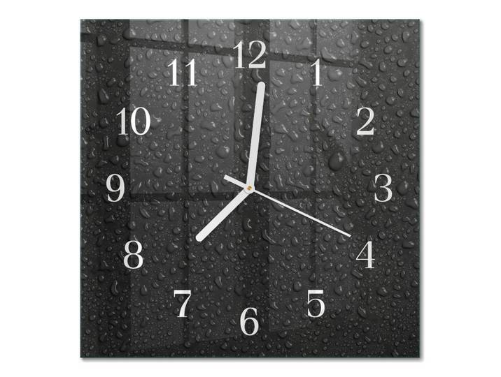 WANDUHR 30x30 cm - Wassertropfen