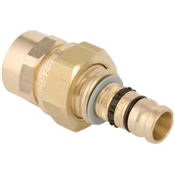 Geberit, Rohrverbindungstechnik, Mepla Übergangsverschraubung mit Innengewinde Rg d16-Rp1/2"