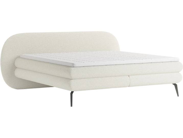 Boxspringbett WERNIGHT OVO cream 160x200cm weich
