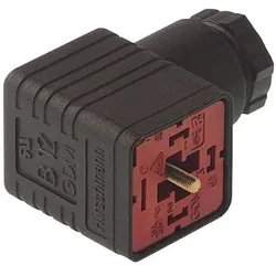Hirschmann ICON Rechteck-Steckverbinder GDM 3011 J schwarz