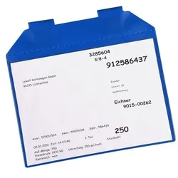 EICHNER 3x 5er-Pack Magnetische Dokumentenhülle A5