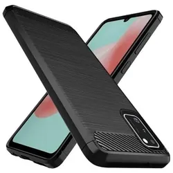 DLH Silicon Case Samsung Galaxy A41 (Samsung Galaxy A41), Smartphone Hülle, Schwarz