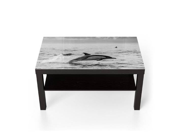 DEQORI Couchtisch 'Freie Sprünge', Glas Beistelltisch Glastisch modern