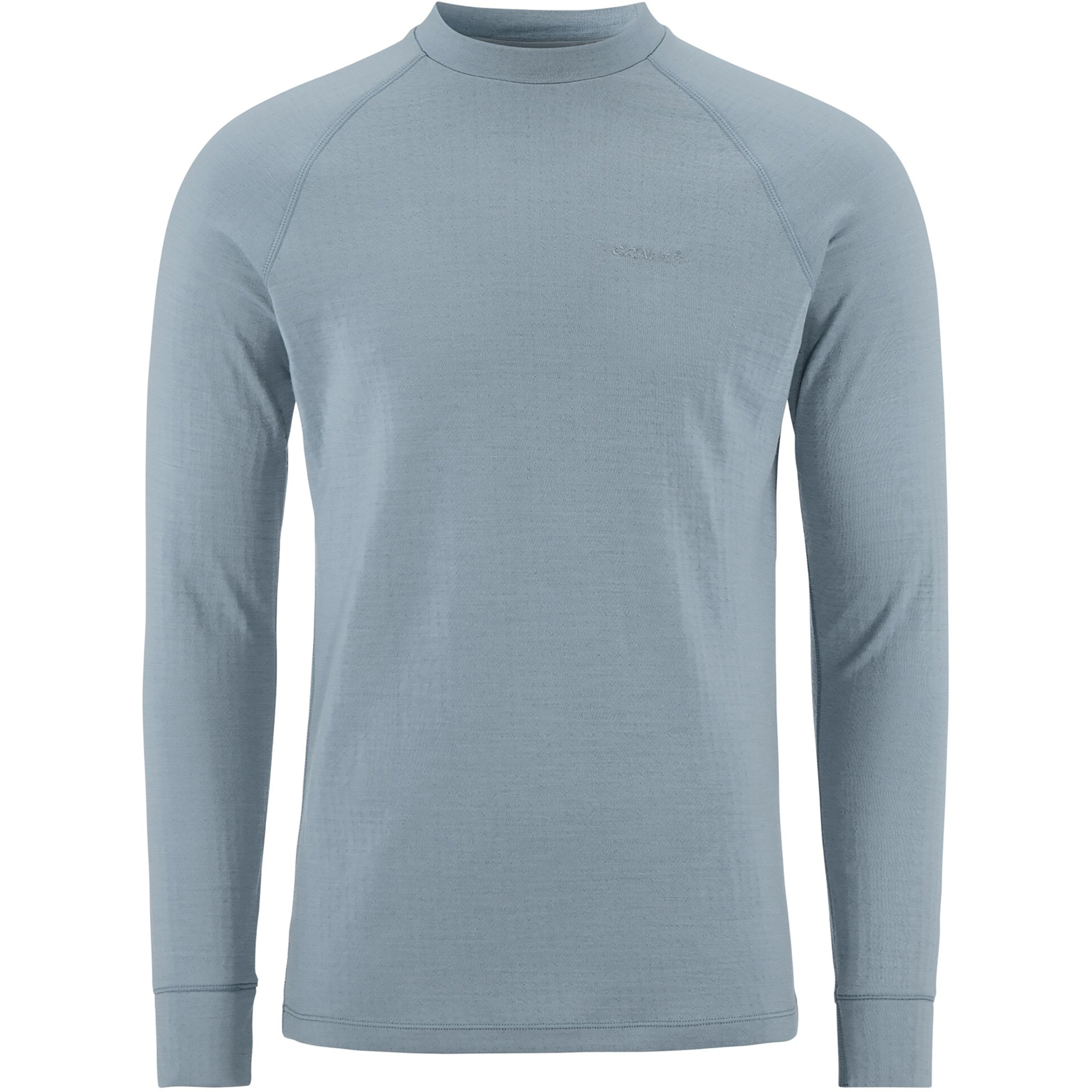 Craft Wool Comfort Rn Herren Langarm Unterhemden blau Größe M Geruchsneutralisierend Merinowolle