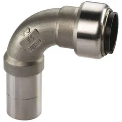 Edelstahl Steckfitting Tectite Bogen 90° 18 mm innen-außen lösbar DVGW