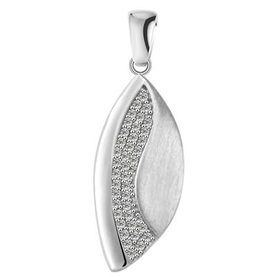 Kettenanhänger ADELIA´S "Anhänger aus 925 Silber mit Zirkonia", silber, Schmuckanhänger, Damen, Silber 925 (Sterlingsilber), Kettenanhänger, Perfekt als Geschenk zum Weihnachten