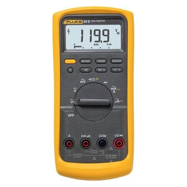 Fluke Hand-Multimeter digital 83V/EU (CAT III 1000V, CAT IV 600V, Hand-Multimeter) (3947847)