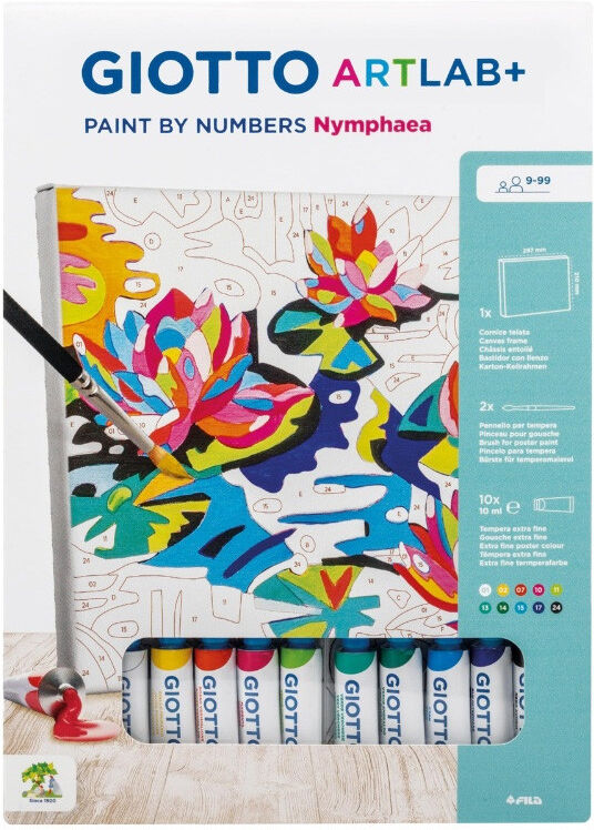 Artlab+ Peinture aux Numéros Nymphaea - Giotto