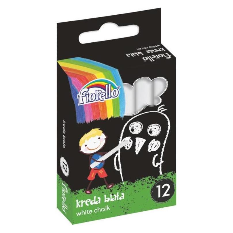 GrandHall Weisse Schulkreide 12 Stück FIORELLO (12x) (58103040)