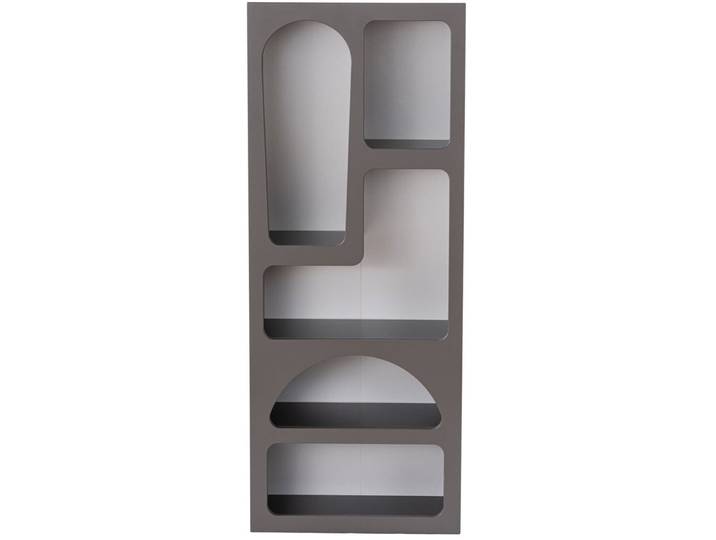 Bücherregal Georis Anthrazit Holzwerkstoff B 60 H 150 cm - Bücherregal